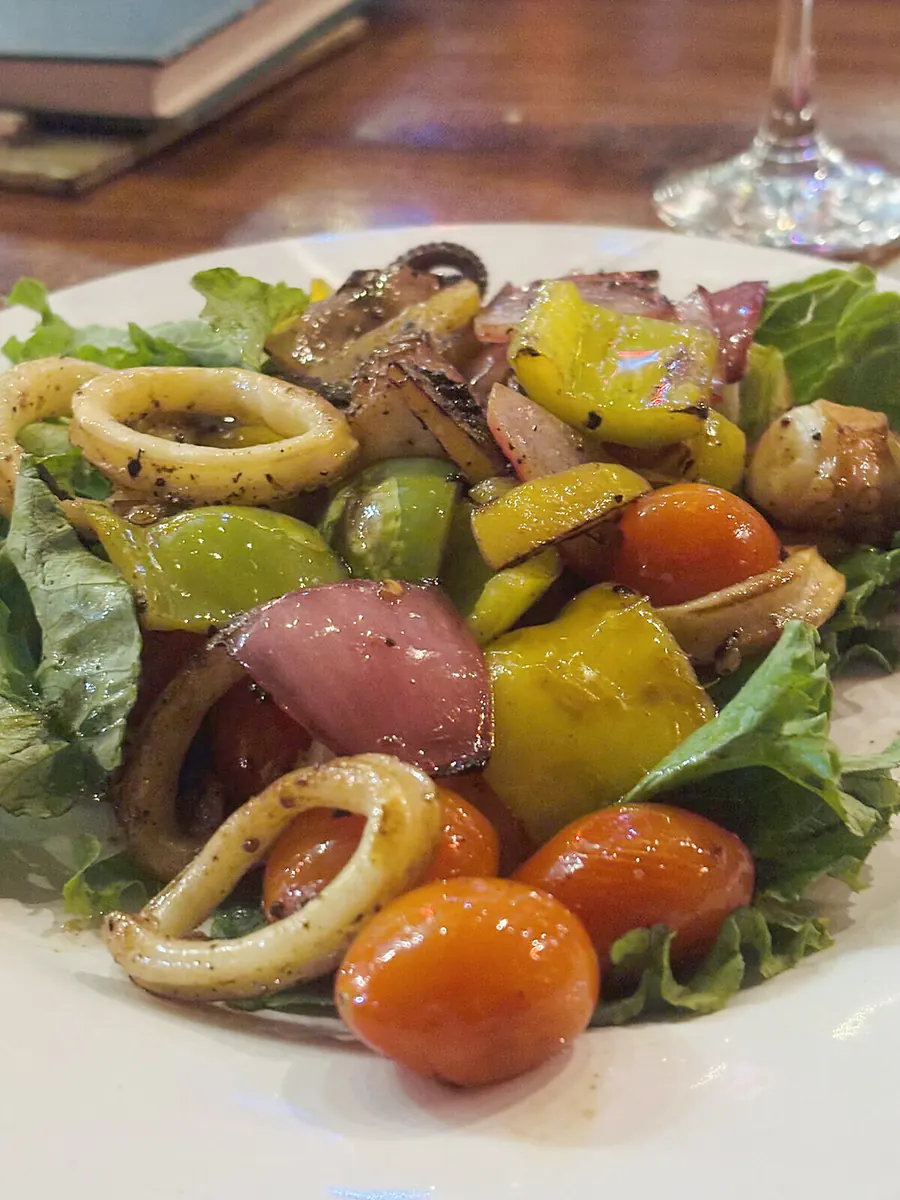 Salade de poulpe et calamar