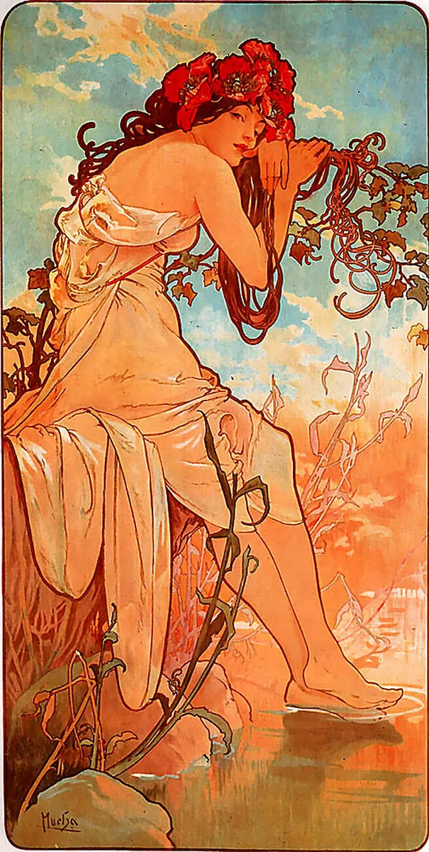 Alfons Mucha, esprit bohème